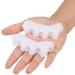 5-Hole Gel Toe Spacers & Stretchers for Men & Women - Correct Hammer & Overlapping Toes (1 Pair) - Buy Online on GoSupps.com