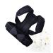 Posture Brace for Men & Women | Adjustable Posture Support for Teens | Universal Fit - 1pc Black - Buy Online on GoSupps.com