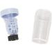SPORTS WORLD VISION Hydrogen Peroxide Contact Lens Case (3 Pieces) Easy to Carry Vented Universal Protective Case, Barrel Shaped Contact Lens Cleaning Container for Everyday Use