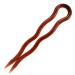 Simple Havana Brown Hair Pins - 10 Pack (7 cm) | Durable Plain Hair Accessories for All Occasions - Buy Online on GoSupps.com
