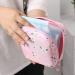 Sanitary Napkin Storage Bag Set - Zipper Menstrual Pad Holder for Purse - Teen Girls First Period Kit - Cactus, Begonia, Bear, Unicorn Designs - Buy Online on GoSupps.com