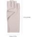 Beaupretty 2 Pairs UV Protection Gloves Anti UV Gloves Gel Manicure Gloves Fingerless Gloves for Women - Buy Online on GoSupps.com