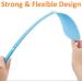 Fly Swatter 4 Pack with Long Flexible Handle - Heavy Duty Set of Plastic Fly Swats in Assorted Colors - Buy Online on GoSupps.com