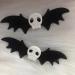Bat Skull Hair Clips for Women & Girls - Halloween Devil Wings Barrettes for Cosplay Costume - Buy Online on GoSupps.com