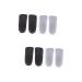 FOMIYES 4 Pairs Insole Gel Lift Inserts for Men and Women Increase Lifting Socks Mens Heeled Boots Heel Pads for Men Mens Heels Shoe Lift Inserts Heel Lifts for Men Net Breathable Cushion
