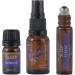 Shop SpaRoom Serene Essential Oil Travel Kit - Eye Mask Linen Spray & Roll-On - Perfect for Relaxation on the Go - Buy Online on GoSupps.com