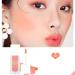 Allbestaye 4pcs Matte Rouge Liquid Set | Long-lasting Waterproof Lip Tint & Cheek Makeup Kit - International Shipping Available - Buy Online on GoSupps.com