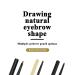 4-in-1 Dark Brown Eyebrow Pencil with Brush | Long-Lasting, Natural Brow Definition -1229016 - Buy Online on GoSupps.com