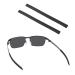 BlazerBuck Replacement Ear Socks for Oakley Tincup OX3184 / Tincup 0.5 OX5099 Glasses Black
