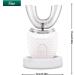 ZWPARTS Ultrasonic Toothbrush Electric Toothbrush 360 Automatic Ultrasonic Toothbrush Cold Teeth Whitening Instrument Toothbrush IPX7 Waterproof (White) - Buy Online on GoSupps.com