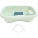  Shanrya Shampoo Bowl At The Bed Safe Nonslip Washing Basin for Washing Hair At The Bed Pressureless Ergonomic for Care of Bedridden People Vegetable - Buy Online on GoSupps.com