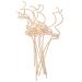 Kesheng 10x wooden rattan sticks replacement sticks for room fragrance diffuser design decor