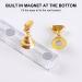 Liujzzj 2 Set Acrylic Nail Art Practice Stand | Magnetic Nail Tip Holder for DIY Manicure & Fingernail Display - Buy Online on GoSupps.com
