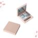 WOONEKY 2pcs Empty Eyeshadow Dish Empty Compact Eyeshadow Square Highlighters Makeup Highlighter Pink - Buy Online on GoSupps.com