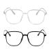 Faruta 2 pieces of anti-blue glasses anti-radiation glasses ultra-bright blue light blocking computer glasses for students men women
