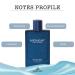 Jean Rish Midnight Pour Homme Eau De Toilette for Men (3.4 Fl Oz / 100ml) with Rosemary Bergamot & Sea Notes - Long Lasting and Luxury Fragrance - Buy Online on GoSupps.com
