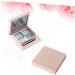 DRESSOOS 2pcs Empty Eyeshadow Dish Makeup Highlighter Empty Compact Eyeshadow Square Highlighters - Buy Online on GoSupps.com