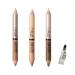 MEICOLY Highlight Contour Stick 6 Color Double-Headed Face Bronzer & Shimmer Cream Pen | 3D Contour Set with Pencil Sharpener - Buy Online on GoSupps.com
