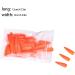 dijiusidy 1 Set Press on Nails Almond Fingernails Stick Solid Color Full Cover Art Decals Salon Supplies DIY Decorations No.7 orange - Buy Online on GoSupps.com