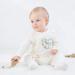 Organic Cotton Footed Baby Pajamas | MAMIMAKA Newborn Onesies for Boys & Girls | 0-18 Months | Color8 - Buy Online on GoSupps.com