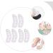 3 Pairs Wear-Resistant Gel Heel Cushions & Metatarsal Pads for High Heels | Sweat Absorbing Non-Slip Comfort for Women - Buy Online on GoSupps.com