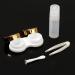 Nfegsiya Quadratic Contact Lens Container - Marble Surface Mirror Box for Travel - Eye Soak Holder (White) - Buy Online on GoSupps.com