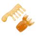 Minkissy 6-Piece Massage Comb Set | Gua Sha Tool & Wide Comb for Scalp Care Hair and Deep Fabric Massage - Buy Online on GoSupps.com