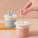 dijiusidy Face Cleaning Bubble Foamer Manual Squeeze Bubbler Foaming Cup Plastic Washable Bathroom Foam Maker Bottle Household Light Blue and White - Buy Online on GoSupps.com