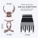Small Metal Hair Claw Clips for Women & Girls - 1.3 Inch Medium Hair Clamps (4 Pack) - Non Slip & Strong Hold - Ideal for Thick/Thin Hair - With Gift Box - Buy Online on GoSupps.com