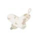 Jollein 031-562-67056 Cuddle Blanket Pacifier Blanket Dreamy Mouse white (19x11 cm) Dreamy Mouse 19x11 cm