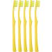 Verdant Touch Brace Toothbrush - 5 Pack Soft Interdental Toothbrush for Comfortable Bathroom Use - Yellow - Buy Online on GoSupps.com