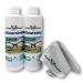 Pandacleaner refill set 500ml glasses cleaner 2 x 250ml refill bottle + glasses cleaning cloth |Without alcohol |Anti -fitting |Strip -free |Also suitable for displays monitors visors