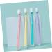 Ipetboom Extra Soft Toothbrush Set - 4 Pack Cotton Nylon Travel Brushes for Personal Hygiene - Ideal for Adults - Buy Online on GoSupps.com