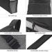 SALUTUYA Large Yoga Mat Bag with Mesh and Zipper Pockets for Women Men - Gym, Sport, Travel - Buy Online on GoSupps.com