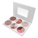 6 Color Highlighting & Contouring Palette | Compact Shimmer Bronzer & Pearlized Formula for Flawless Skin | International Shipping Available - Buy Online on GoSupps.com