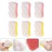 Minkissy Bath Shower Loofah Sponge - 6Pcs Exfoliating Soft Body Scrubber | Random Colors - Perfect for Skin Care & International Shipping - Buy Online on GoSupps.com