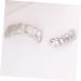 Buy Coheali Hip-Hop Style Grill Accessories for Men | Halloween Teeth & Lower Tooth Cover Clasp - Exquisite 5x1x0.2cm Grill Clip - Buy Online on GoSupps.com