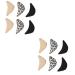Mobestech 6 Pairs Toe Plug Toe Filler Shoe Pads Shoe Inserts Heels Trainers Insoles for Sandals Forefoot Pads Shoe Filler Thicken Sports Shoes Go Forward Tip Pad Women's High Heel