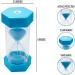 Teacherfav 1-Minute Hourglass for Children - Blue Acrylic Timer - 12.7 cm - Ideal for Classrooms & Kids' Rooms - Medium Single Pack - Buy Online on GoSupps.com