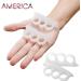 Magik 2 Bunion & Hammer Toe Straightener Splint - 4 Pairs (White+Nude) - Buy Online on GoSupps.com