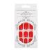 Brishow Short Press On Nails - Red Ballerina Acrylic False Nails (24 Pieces) for Women & Girls - Pure Color Stick-On Artificial Nails - Buy Online on GoSupps.com
