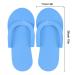 Hysagtek 12 Pairs Disposable Foam Flip Flops - Random Color | Lightweight Slippers for Shower, Pedicure, Beach - Buy Online on GoSupps.com