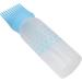 ZJchao Refillable Shampoo Applicator Bottle with Tooth Comb Plastic Reusable Easy to Squeeze More Convenient and Quick to Use for Filling Hair Dye Conditioner Shampoo - Buy Online on GoSupps.com