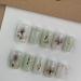 Hand worn nail art patches fake nails nail patches flower fake nails (Color : A Size : S) - Buy Online on GoSupps.com