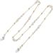 Buy SBTRKT 10-Piece Alloy Eye Chain - Strong Durable & Stylish for Daily Use Streetwear Weddings Parties - Perfect Gift in Gold - Buy Online on GoSupps.com