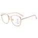 Fashion Oversized Multifocus Reading Glasses for Women Blue Light Blocking Computer Reader Anti Eyestrain Glasses(Couleur:Rouge Grandeur:2.5x)