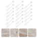 Lurrose Facial Roller with 20 Pcs Reusable Spatulas - Face Mask, Cream, and Makeup Scoop for Lotion Jars - Transparent Mini Spatula Set - Buy Online on GoSupps.com