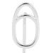 Delicate Finger Nail Cover Ring - Unique Stylish Design for Women | Perfect for Festivals & Dates - 3044 Platinum - Buy Online on GoSupps.com