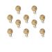 20pcs Wooden Teething Charm Toy Pacifier Clips for DIY Straps & Badge Holders - Buy Online on GoSupps.com