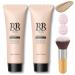 2 pi ces Bb Cr Me Hydratante Anti-Cernes Fond De Teint Et Anti-Cernes Couvrance Totale Base De Soin Teint E Bb Cr Me Peau Du Visage L G Re Fini Naturel Pour Tous Types De Peaux (Bl M me taille) Bl 1.5 g (Lot de 20)